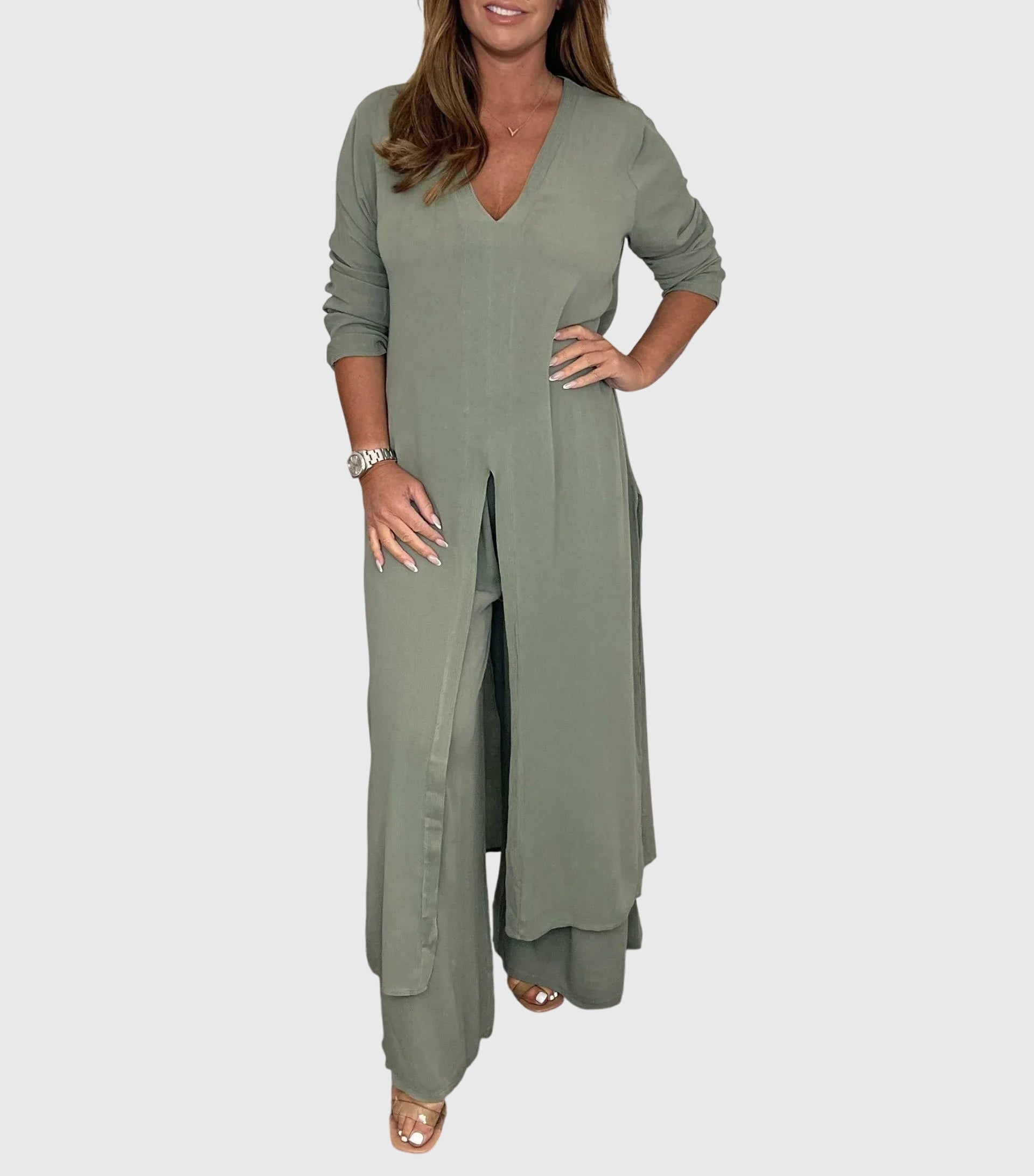 Olivia™ Elegantes zweiteiliges Set, Vorderansicht