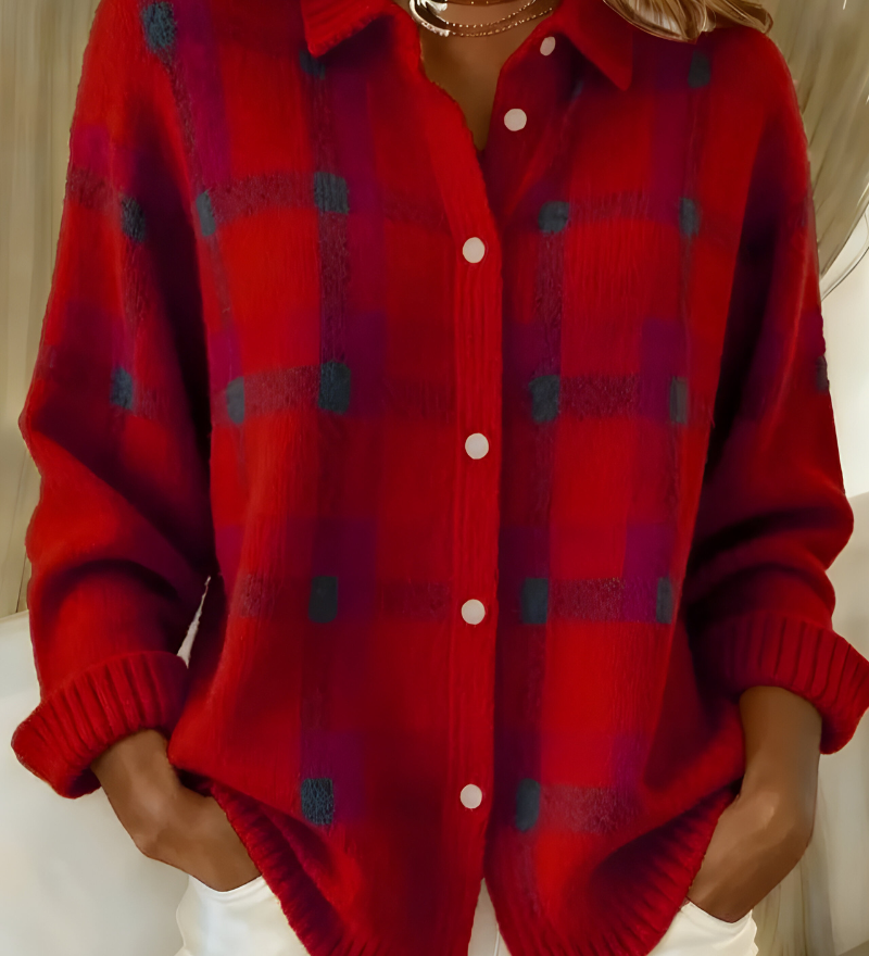 Felicia™ | Retro-Karopullover