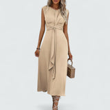 Antonia™ | Elegantes ärmelloses Maxikleid