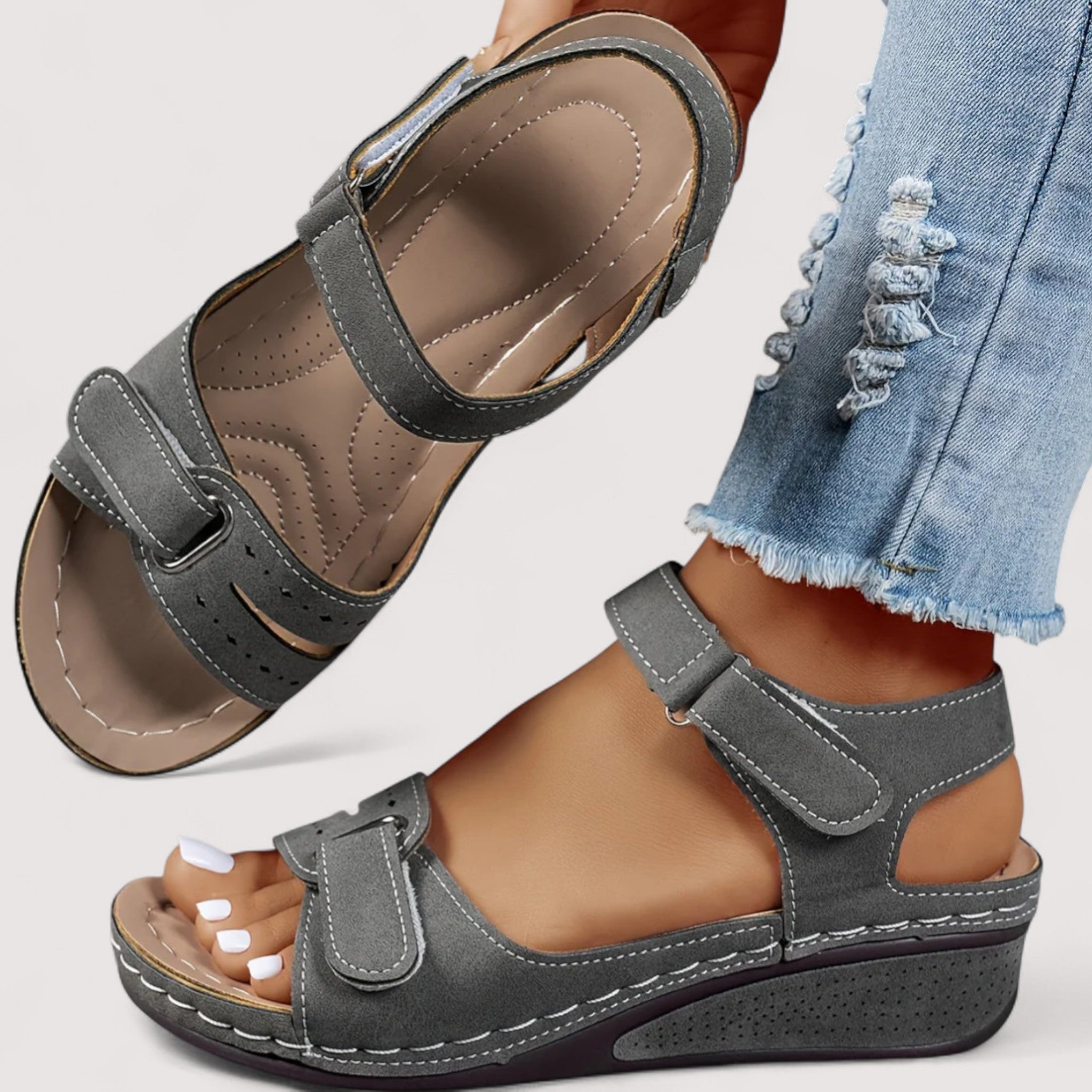 Lea™ | Moderner orthopädischer Sandalo