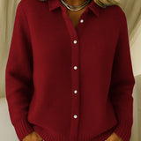 Maeve™ | Klassischer Strick-Cardigan mit Knöpfen