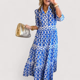 Chiara™ | Midikleid mit Kettenmuster