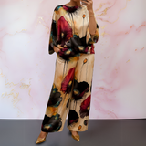 Maelora™ | Satin Zweiteiliges Set für Damen