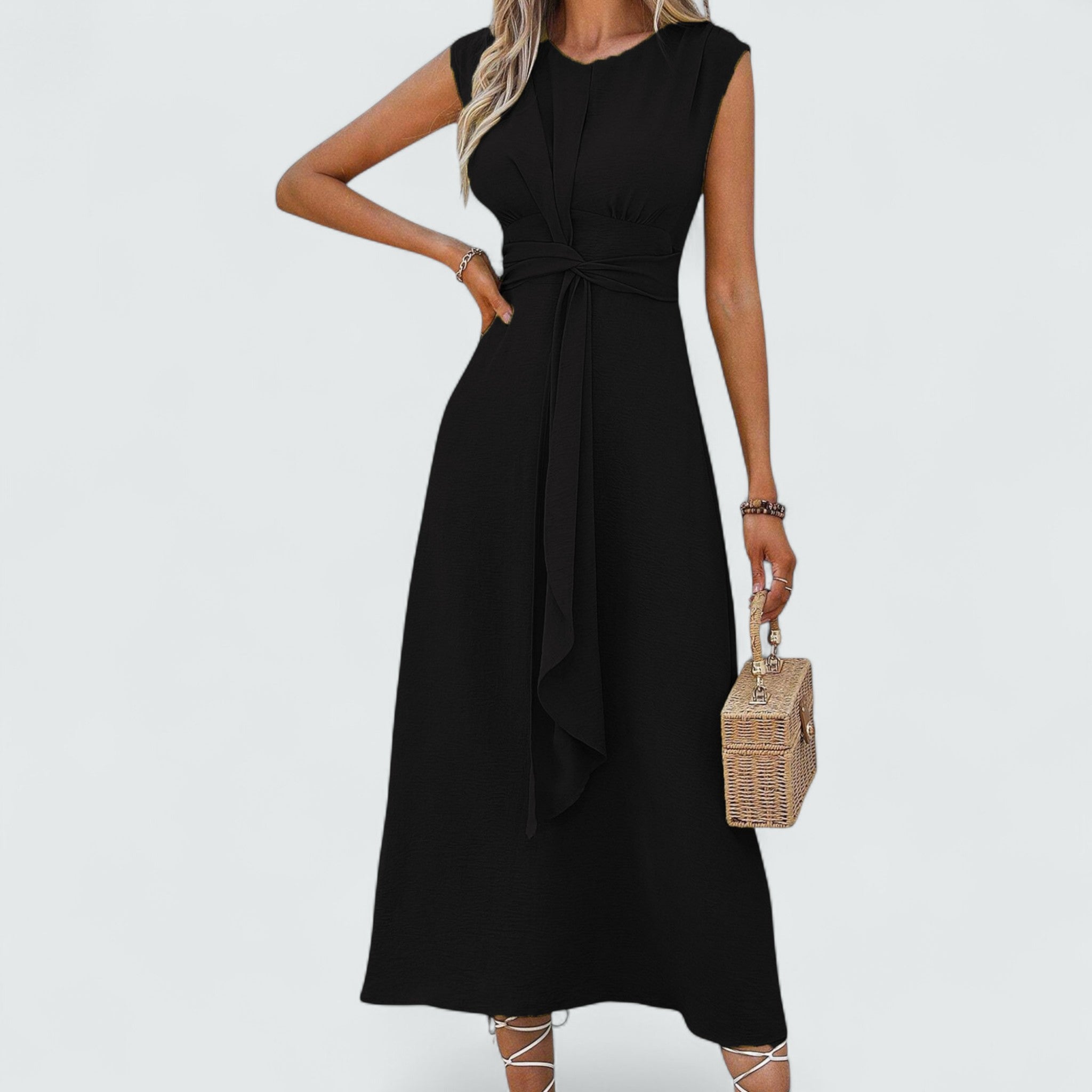 Antonia™ | Elegantes ärmelloses Maxikleid