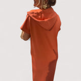 Ellen™ | Freizeit-Kapuzenkleid