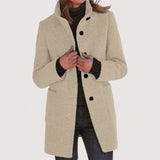 Amina™ | Klassischer Wollmix-Mantel