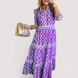 Chiara™ | Midikleid mit Kettenmuster