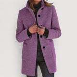 Amina™ | Klassischer Wollmix-Mantel