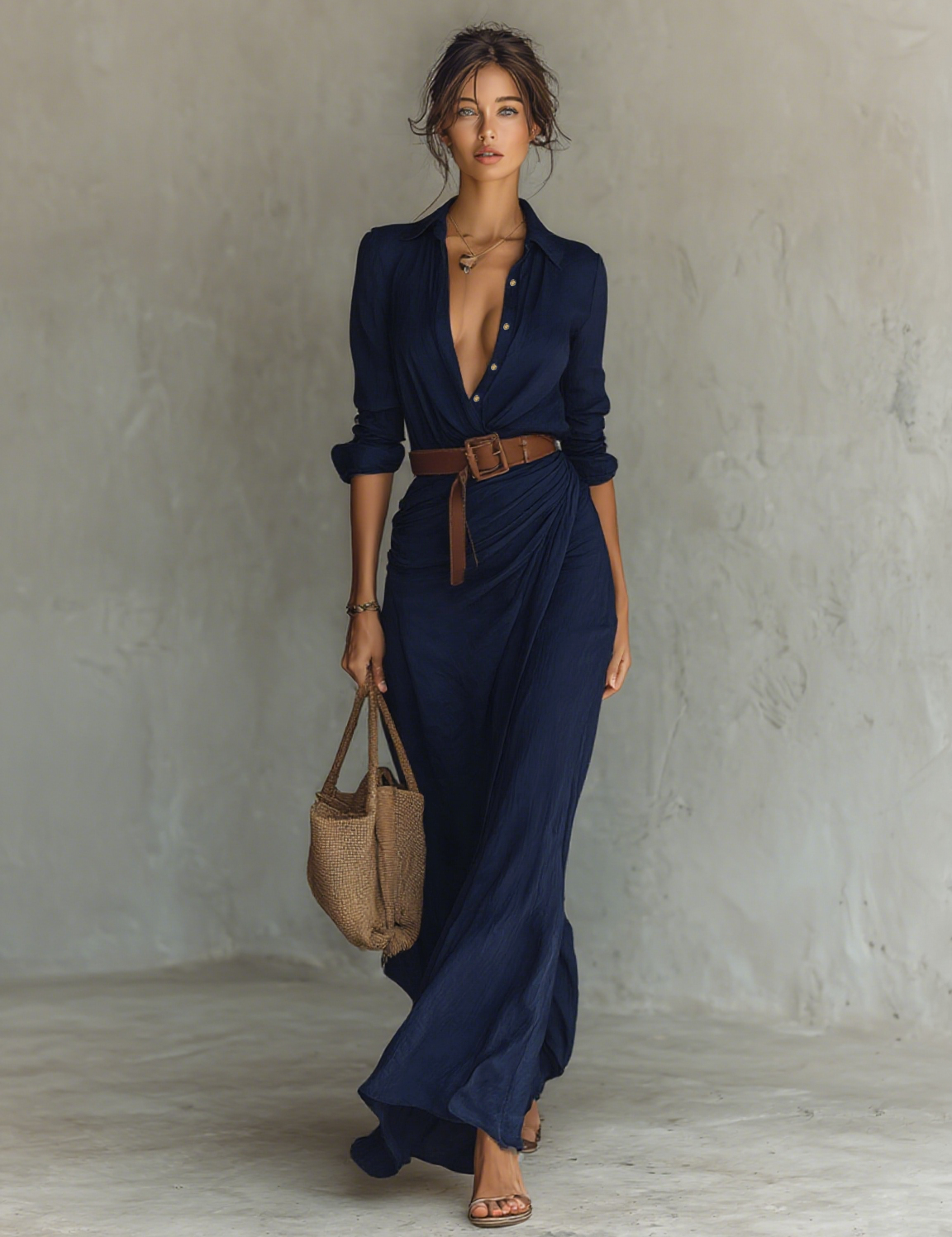 Victoria™ | Lässiges Maxikleid