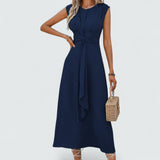 Antonia™ | Elegantes ärmelloses Maxikleid