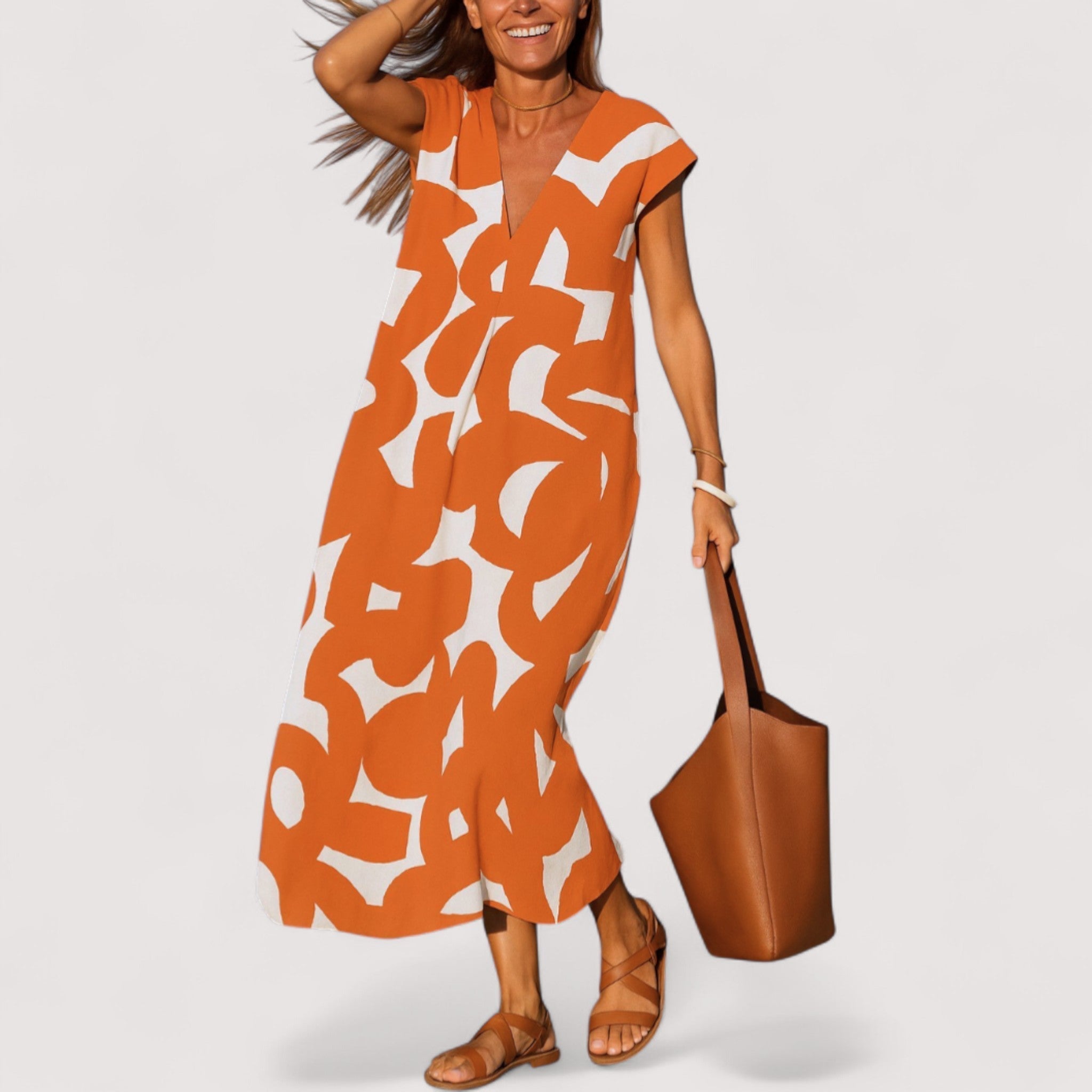 Valerie™ | V-strap Kleid