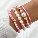 Perola™ | Armband Pearl Harmony - Gemeinsam gegen Brustkrebs (1+1 GRATIS)