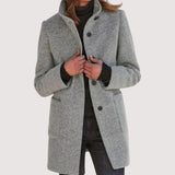 Amina™ | Klassischer Wollmix-Mantel