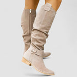 Engilrada – Kniehohe Western-Stiefel mit gerafftem Schaft von Amora Bern