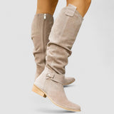 Engilrada – Kniehohe Western-Stiefel mit gerafftem Schaft von Amora Bern