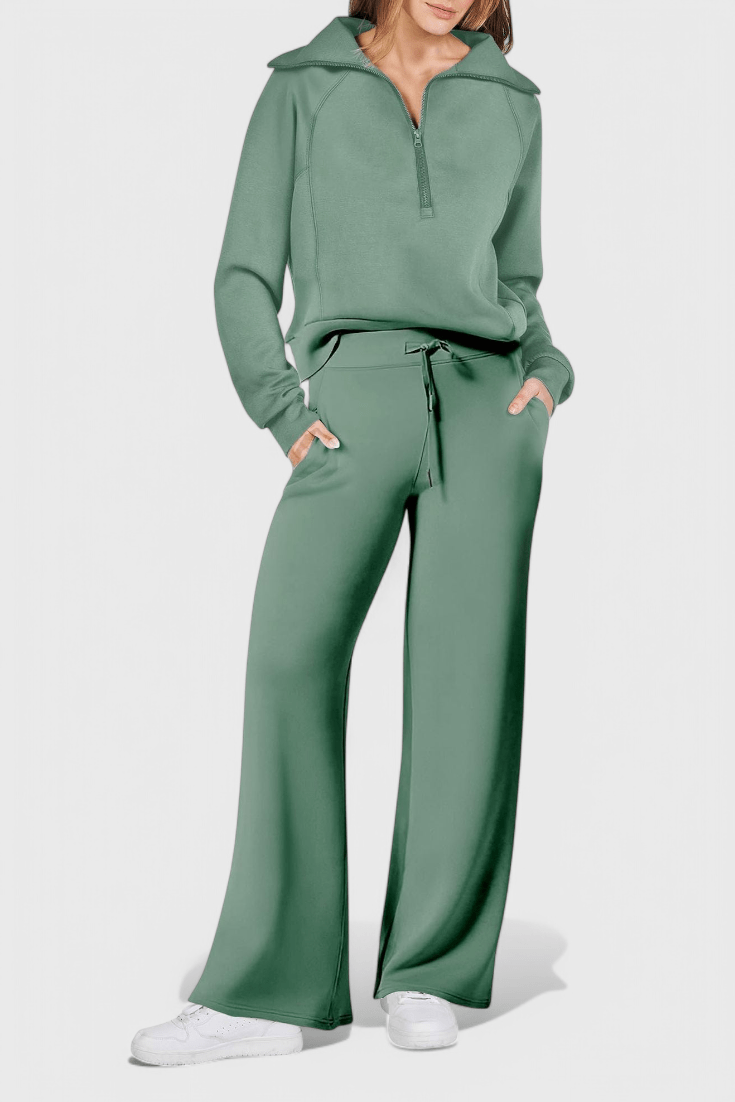 Landrun – Lockerer Pullover & weite Hose Set von Amora Bern, Ansicht 14