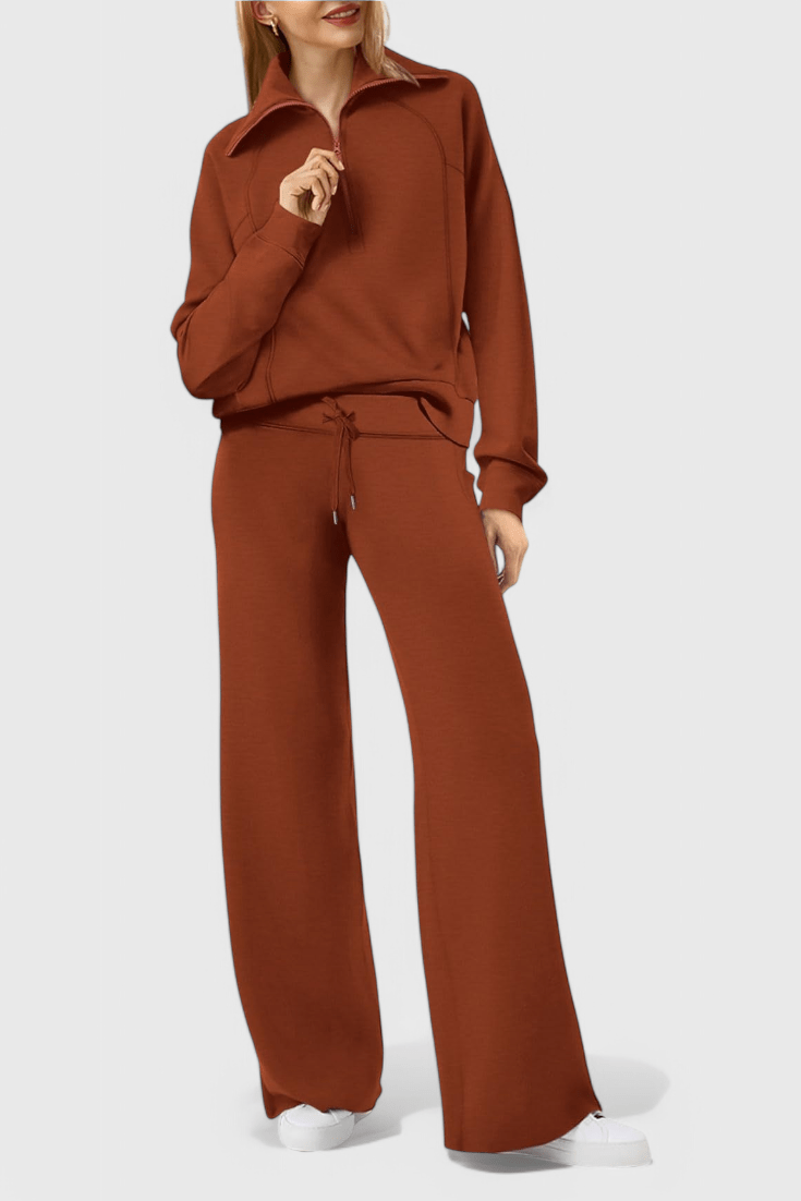Landrun – Lockerer Pullover & weite Hose Set von Amora Bern, Ansicht 16