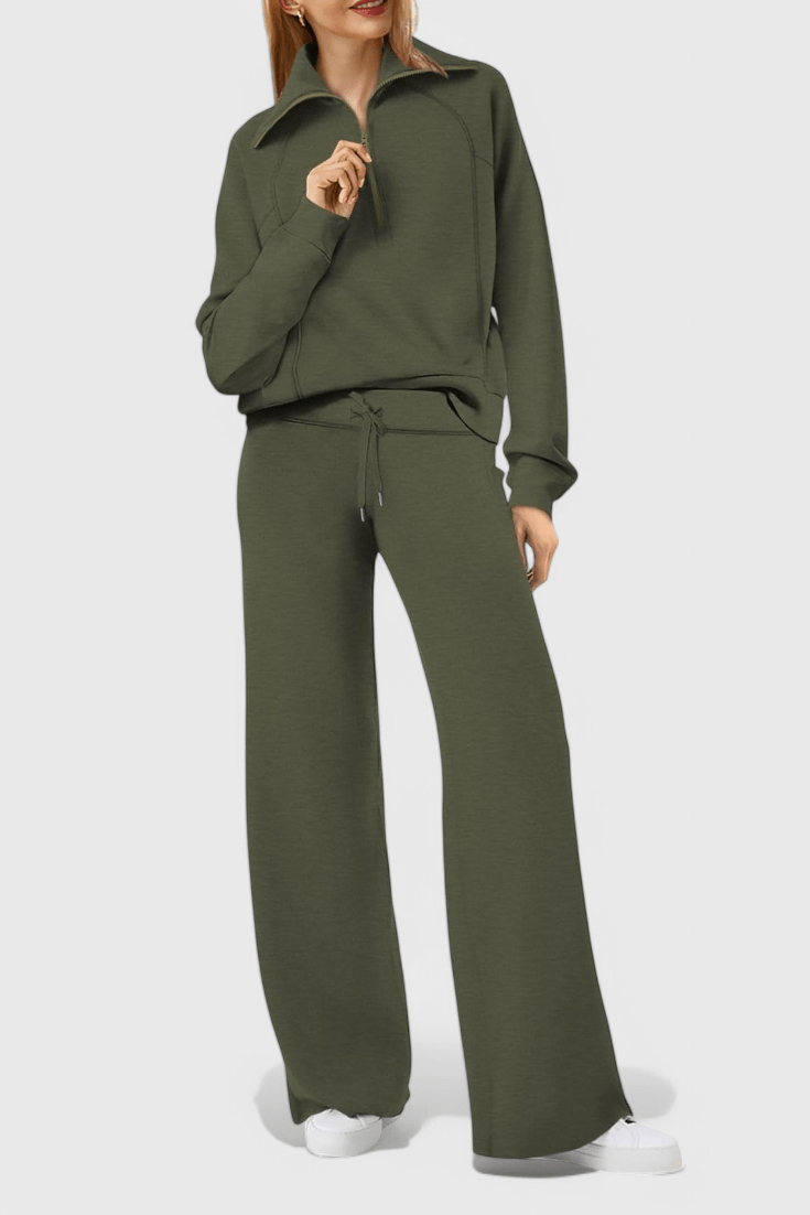 Landrun – Lockerer Pullover & weite Hose Set von Amora Bern, Ansicht 17