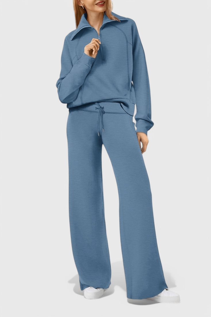 Landrun – Lockerer Pullover & weite Hose Set von Amora Bern, Ansicht 5