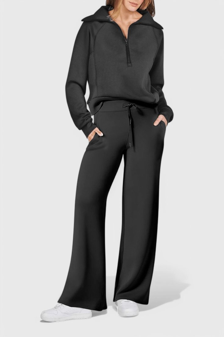 Landrun – Lockerer Pullover & weite Hose Set von Amora Bern, Ansicht 6