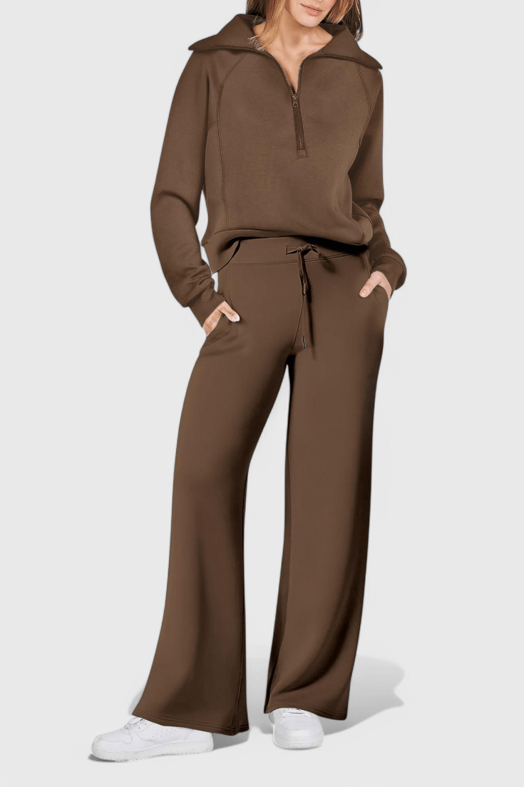 Landrun – Lockerer Pullover & weite Hose Set von Amora Bern, Ansicht 8