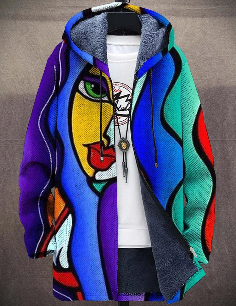 Alice™ | Unisex-Kapuzenjacke, inspiriert von luxuriöser Kunst