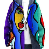 Alice™ | Unisex-Kapuzenjacke, inspiriert von luxuriöser Kunst