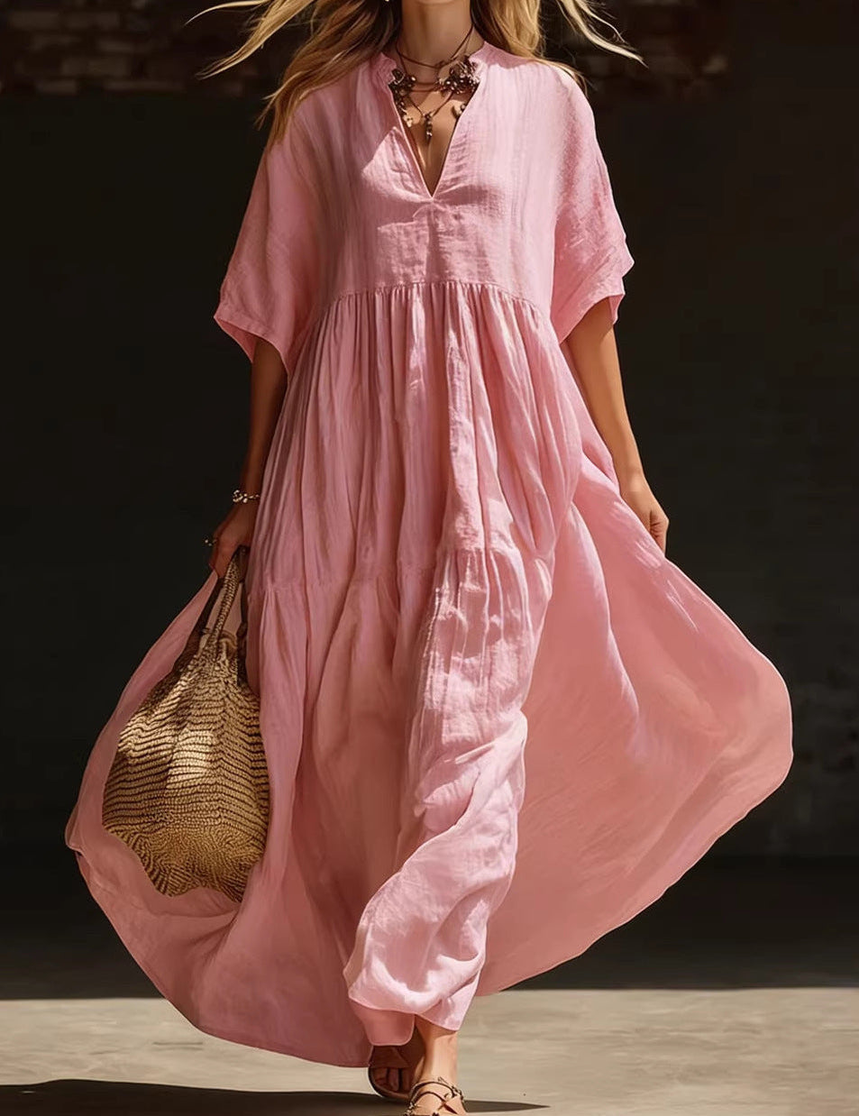Alma | Luftiges Maxikleid