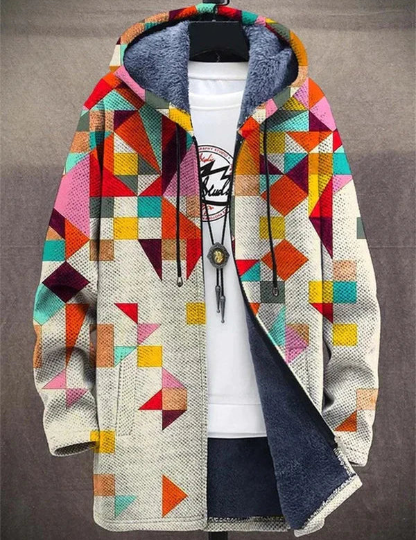 Aria™ | Unisex-Kapuzenjacke, inspiriert von luxuriöser Kunst