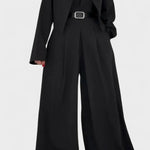 Bertrun – Dreiteiliges Blazer-, Bustier- & Hosen-Set von Amora Bern, Ansicht 4