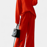 Eberhild – Lockeres Langarm-Oberteil & weite Hose Set von Amora Bern, Ansicht 3