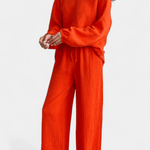 Eberhild – Lockeres Langarm-Oberteil & weite Hose Set von Amora Bern, Ansicht 5