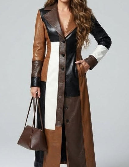 EXKLUSIVER LANGER MANTEL