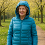 Baldrun – Übergangsjacke in Marineblau von Amora Bern, Ansicht 2