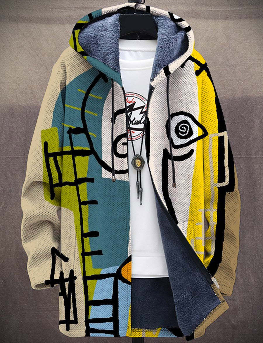 Blanca™ | Unisex-Kapuzenjacke, inspiriert von luxuriöser Kunst
