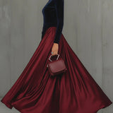 Lara™ | Bicolor Maxikleid