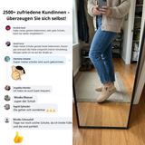 Mila  – Komfortable orthopädische Sneakers + Reissverschluss
