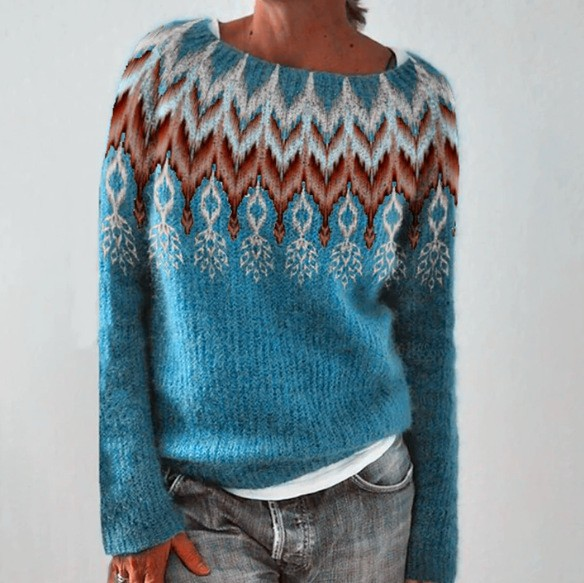 Elaine – Vintage-Strickpullover von Amora Bern