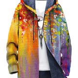 Elena™ | Unisex-Kapuzenjacke, inspiriert von luxuriöser Kunst
