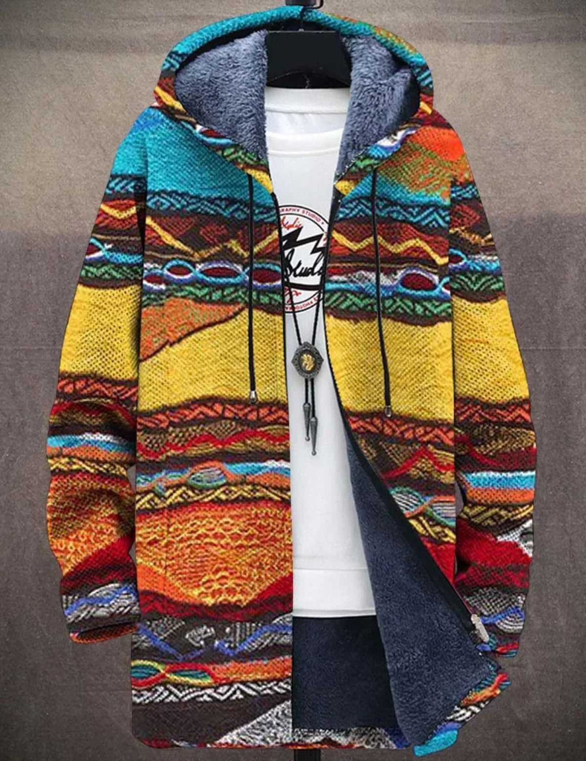 Elena™ | Unisex-Kapuzenjacke, inspiriert von luxuriöser Kunst