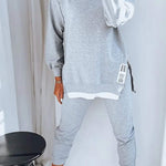Dankrada – Lagenlook-Sweatshirt & Jogginghose Set von Amora Bern, Ansicht 2