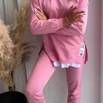 Dankrada – Lagenlook-Sweatshirt & Jogginghose Set von Amora Bern, Ansicht 3