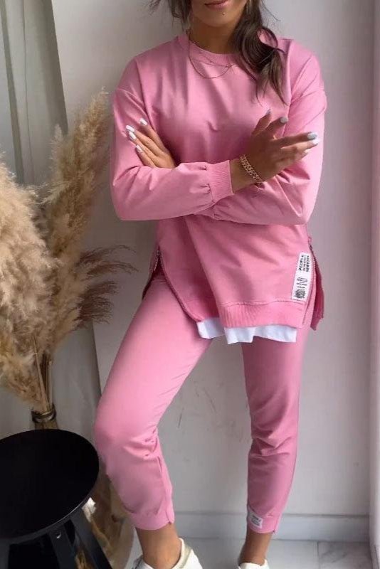 Dankrada – Lagenlook-Sweatshirt & Jogginghose Set von Amora Bern, Ansicht 3