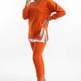 Dankrada – Lagenlook-Sweatshirt & Jogginghose Set von Amora Bern, Ansicht 4