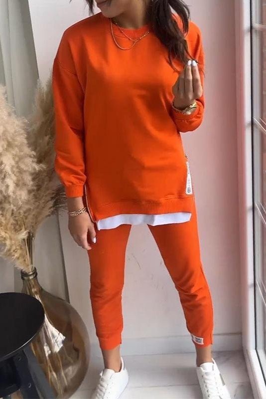 Dankrada – Lagenlook-Sweatshirt & Jogginghose Set von Amora Bern, Ansicht 5