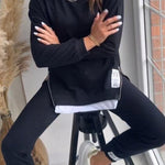 Dankrada – Lagenlook-Sweatshirt & Jogginghose Set von Amora Bern, Ansicht 6