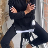 Dankrada – Lagenlook-Sweatshirt & Jogginghose Set von Amora Bern, Ansicht 6