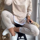 Dankrada – Lagenlook-Sweatshirt & Jogginghose Set von Amora Bern, Ansicht 8