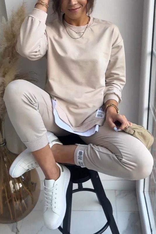 Dankrada – Lagenlook-Sweatshirt & Jogginghose Set von Amora Bern, Ansicht 8