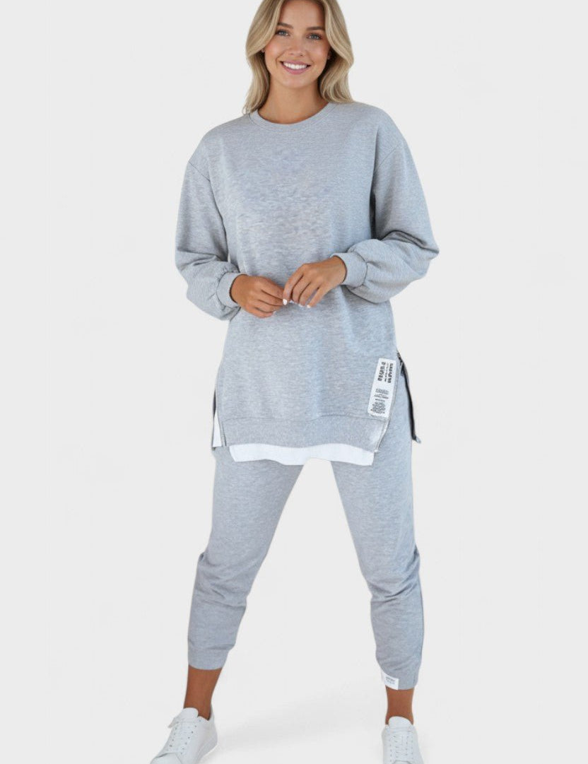 Dankrada – Lagenlook-Sweatshirt & Jogginghose Set von Amora Bern